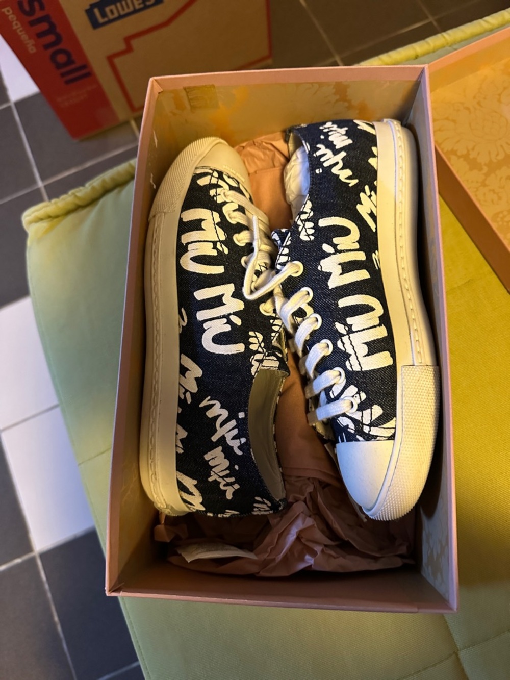 Miu Miu sneakers, size 37.5, condition inside like new, worn only a few times. - Picture 16 of 16